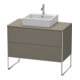 Duravit Waschtischunterschrank XSquare 100x54,8cm, f G m, f K, 2 Ausz., steh.-1