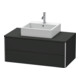 Duravit Waschtischunterschrank XSquare 100x54,8cm, gra matt, f Kons., 2 La, wd-1