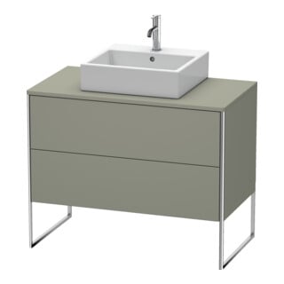 Duravit Waschtischunterschrank XSquare 100x54,8cm, st-g m, f K, 2 Ausz., steh.
