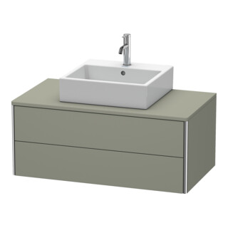 Duravit Waschtischunterschrank XSquare 100x54,8cm, st-g m, f Kons., 2 La, wandhängend