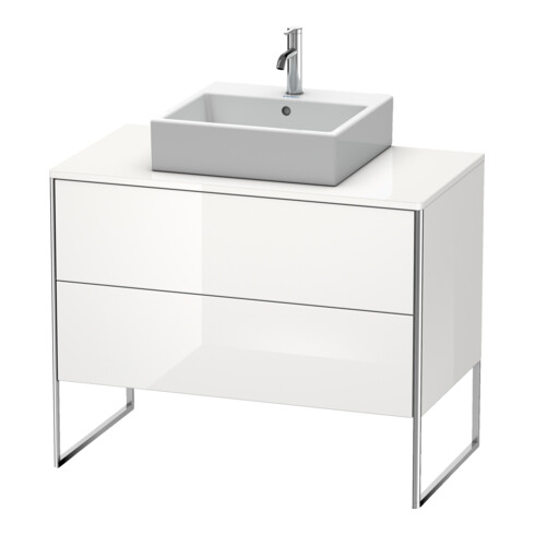 Duravit Waschtischunterschrank XSquare 100x54,8cm, w g, f Kons, 2 Ausz., steh.