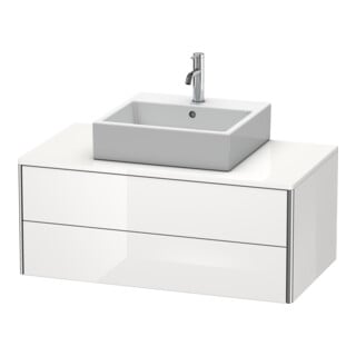 Duravit Waschtischunterschrank XSquare 100x54,8cm, w g, f Kons., 2 La, wandhängend