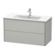 Duravit Waschtischunterschrank XSquare 101x47,8cm, betongr m, 2 Schubk., wandhängend-5