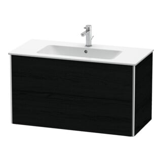 Duravit Waschtischunterschrank XSquare 101x47,8cm, Ei sw, 2 Schubk., wandhängend