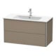 Duravit Waschtischunterschrank XSquare 101x47,8cm, lei, 2 Schubk., wandhängend-2