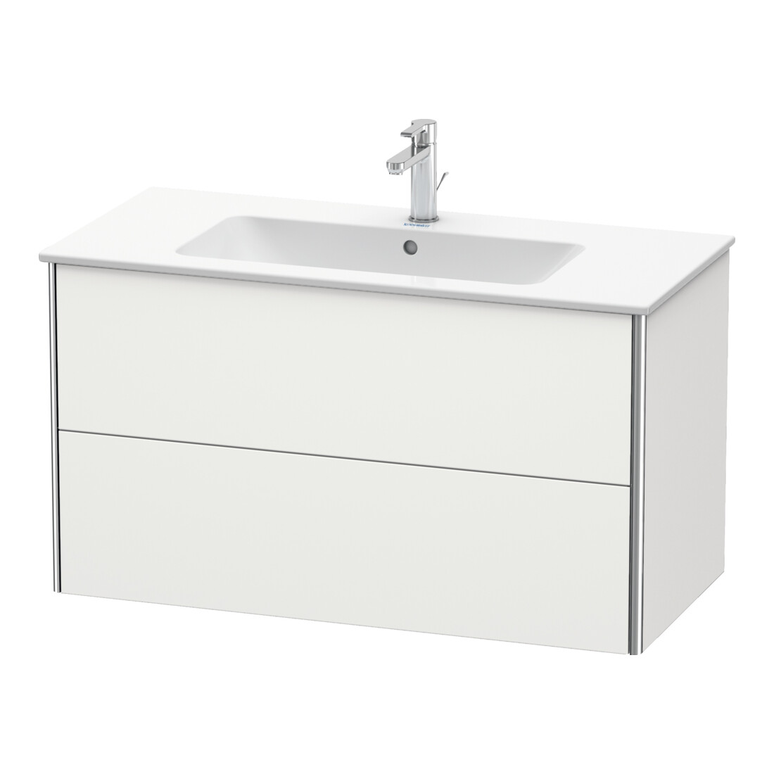 Duravit Waschtischunterschrank XSquare 101x47,8cm, No w m, 2 Schubk., wandhängend
