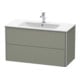 Duravit Waschtischunterschrank XSquare 101x47,8cm, st-g m, 2 Schubk., wandhängend