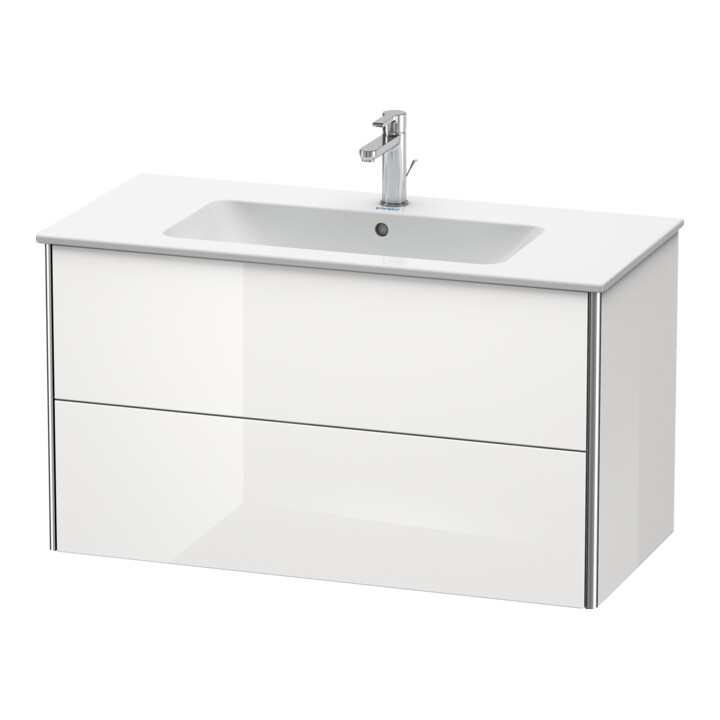 Duravit Waschtischunterschrank XSquare 101x47,8cm, we hgl, 2 Schubk., wandhängend