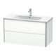 Duravit Waschtischunterschrank XSquare 101x47,8cm, we m, 2 Schubk., wandhängend-2