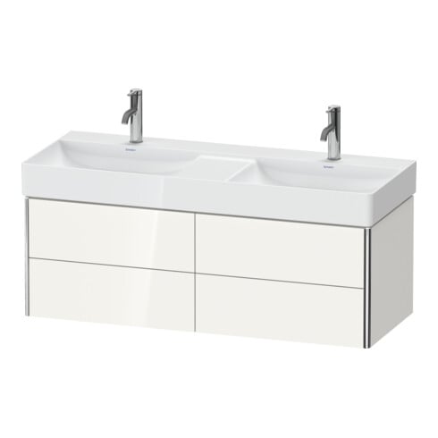 Duravit Waschtischunterschrank XSquare 118,4x46x39,7cm, 4 La, wandhängend, betongr m