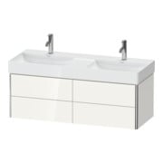 Duravit Waschtischunterschrank XSquare 118,4x46x39,7cm, 4 La, wandhängend, betongr m