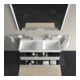 Duravit Waschtischunterschrank XSquare 118,4x46x39,7cm, 4 La, wandhängend, betongr m