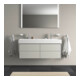 Duravit Waschtischunterschrank XSquare 118,4x46x39,7cm, 4 La, wandhängend, betongr m-5