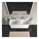 Duravit Waschtischunterschrank XSquare 118,4x46x39,7cm, 4 La, wandhängend, we hgl