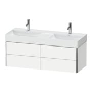 Duravit Waschtischunterschrank XSquare 118,4x46x39,7cm, 4 La, wandhängend, we matt