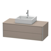 Duravit Waschtischunterschrank XSquare 120x54,8cm, ba m, f Kons., 2 La, wandhängend
