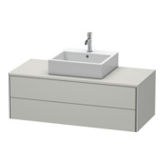 Duravit Waschtischunterschrank XSquare 120x54,8cm, bg m, f Kons., 2 La, wandhängend