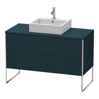 Duravit Waschtischunterschrank XSquare 120x54,8cm, bl m, f Kons, 2 Ausz., steh.