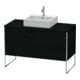 Duravit Waschtischunterschrank XSquare 120x54,8cm, E sw, f Kons, 2 Ausz., steh.-1