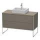 Duravit Waschtischunterschrank XSquare 120x54,8cm, f G m, f K, 2 Ausz., steh.-1