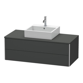 Duravit Waschtischunterschrank XSquare 120x54,8cm, gra m, f Kons., 2 La, wandhängend