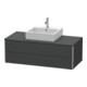 Duravit Waschtischunterschrank XSquare 120x54,8cm, gra m, f Kons., 2 La, wandhängend-1