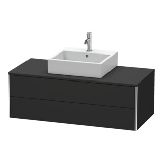 Duravit Waschtischunterschrank XSquare 120x54,8cm, gra matt, f Kons., 2 La, wd