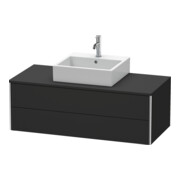 Duravit Waschtischunterschrank XSquare 120x54,8cm, gra matt, f Kons., 2 La, wd