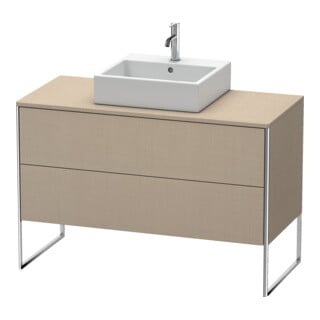 Duravit Waschtischunterschrank XSquare 120x54,8cm, lei, f Kons, 2 Ausz., steh.