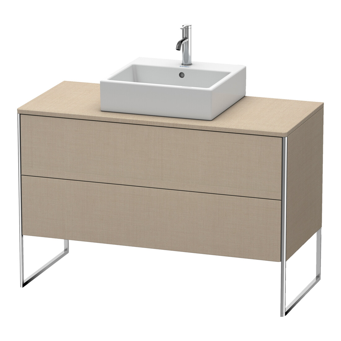 Duravit Waschtischunterschrank XSquare 120x54,8cm, lei, f Kons, 2 Ausz., steh.