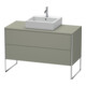 Duravit Waschtischunterschrank XSquare 120x54,8cm, st-g m, f K, 2 Ausz., steh.-1