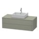 Duravit Waschtischunterschrank XSquare 120x54,8cm, st-g m, f Kons., 2 La, wandhängend-1
