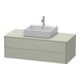 Duravit Waschtischunterschrank XSquare 120x54,8cm, T m, f Kons., 2 La, wandhängend-1