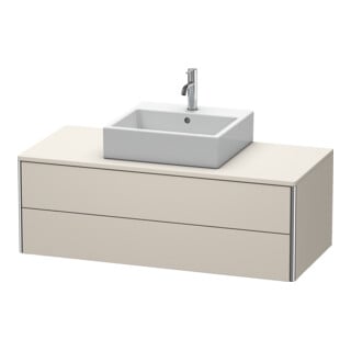 Duravit Waschtischunterschrank XSquare 120x54,8cm, T matt, f Kons., 2 La, wandhängend