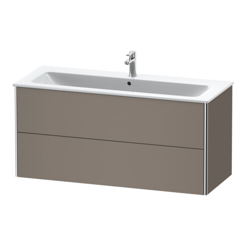 Duravit Waschtischunterschrank XSquare 121x47,8cm, bas. m, 2 Schubk., wandhängend