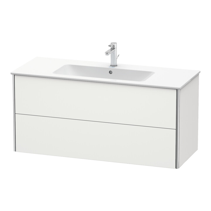 Duravit Waschtischunterschrank XSquare 121x47,8cm, No w m, 2 Schubk., wandhängend