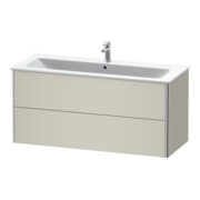 Duravit Waschtischunterschrank XSquare 121x47,8cm, Tau, 2 Schubk., wandhängend-4