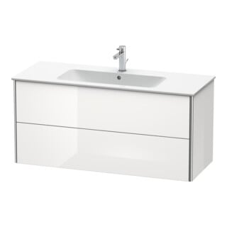 Duravit Waschtischunterschrank XSquare 121x47,8cm, we hgl, 2 Schubk., wandhängend
