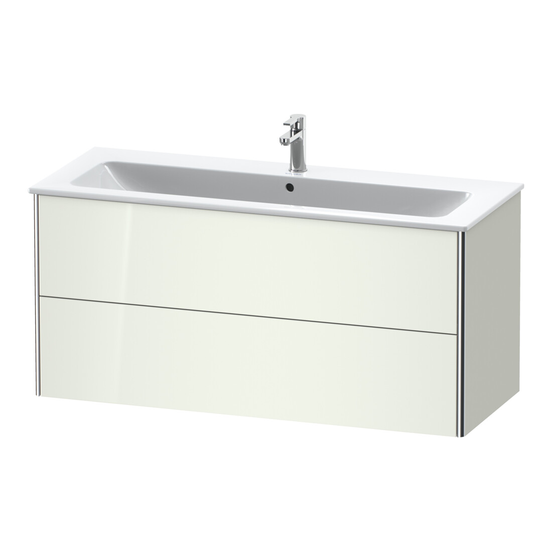 Duravit Waschtischunterschrank XSquare 121x47,8cm, we hgl, 2 Schubk., wandhängend