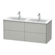 Duravit Waschtischunterschrank XSquare 128x47,8x56cm, 4 La, wandhängend, betongr m-2