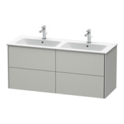 Duravit Waschtischunterschrank XSquare 128x47,8x56cm, 4 La, wandhängend, betongr m-5