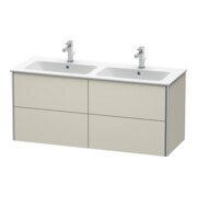 Duravit Waschtischunterschrank XSquare 128x47,8x56cm, 4 Schubk., wandhängend, Taupe-4