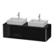 Duravit Waschtischunterschrank XSquare 140x54,8x40cm, 4 La, B bs, wandhängend, sw hgl-1