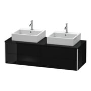 Duravit Waschtischunterschrank XSquare 140x54,8x40cm, 4 La, B bs, wandhängend, sw hgl