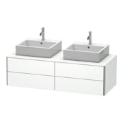 Duravit Waschtischunterschrank XSquare 140x54,8x40cm, 4 La, B bs, wandhängend, we m