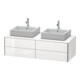 Duravit Waschtischunterschrank XSquare 140x54,8x40cm, 4 La, B bs, wd, graph m
