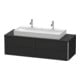 Duravit Waschtischunterschrank XSquare 140x54,8x40cm, 4 La, wandhängend, graph matt-1