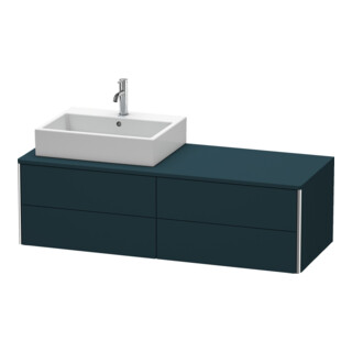 Duravit Waschtischunterschrank XSquare 140x54,8x40cm, 4 La, wd, B l, bl s-matt