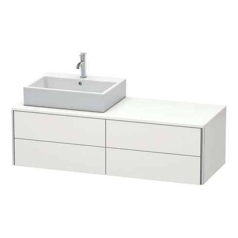 Duravit Waschtischunterschrank XSquare 140x54,8x40cm, 4 La, wd, B l, No w m