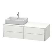 Duravit Waschtischunterschrank XSquare 140x54,8x40cm, 4 La, wd, B l, No w m